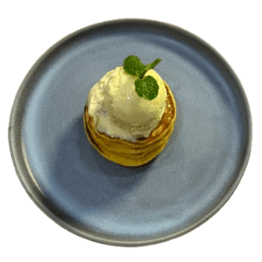 Pancake with Ice Cream